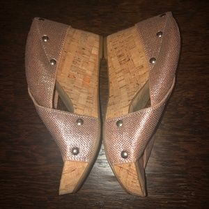 Sexy Lucky cork Wedges